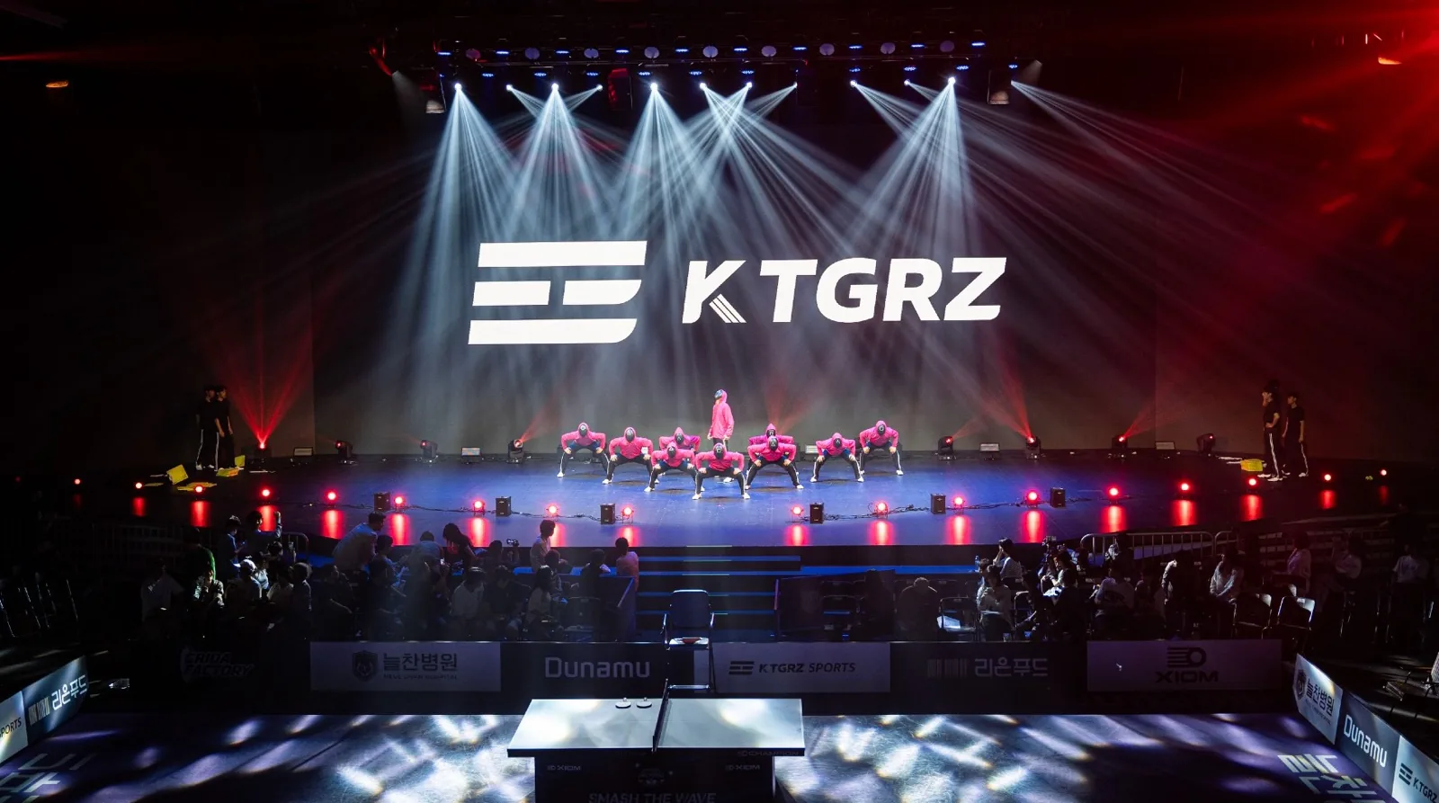 개막식 KTGRZ 축하 공연 무대
