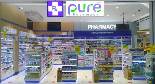 태국 Pure Pharmacy 매장